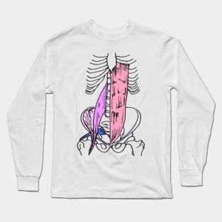 Abs and Psoas Long Sleeve T-Shirt